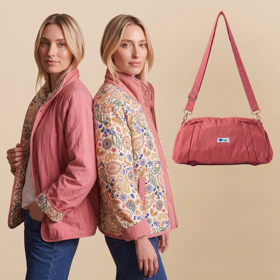Veste/Sac Weekend Séville Caviar