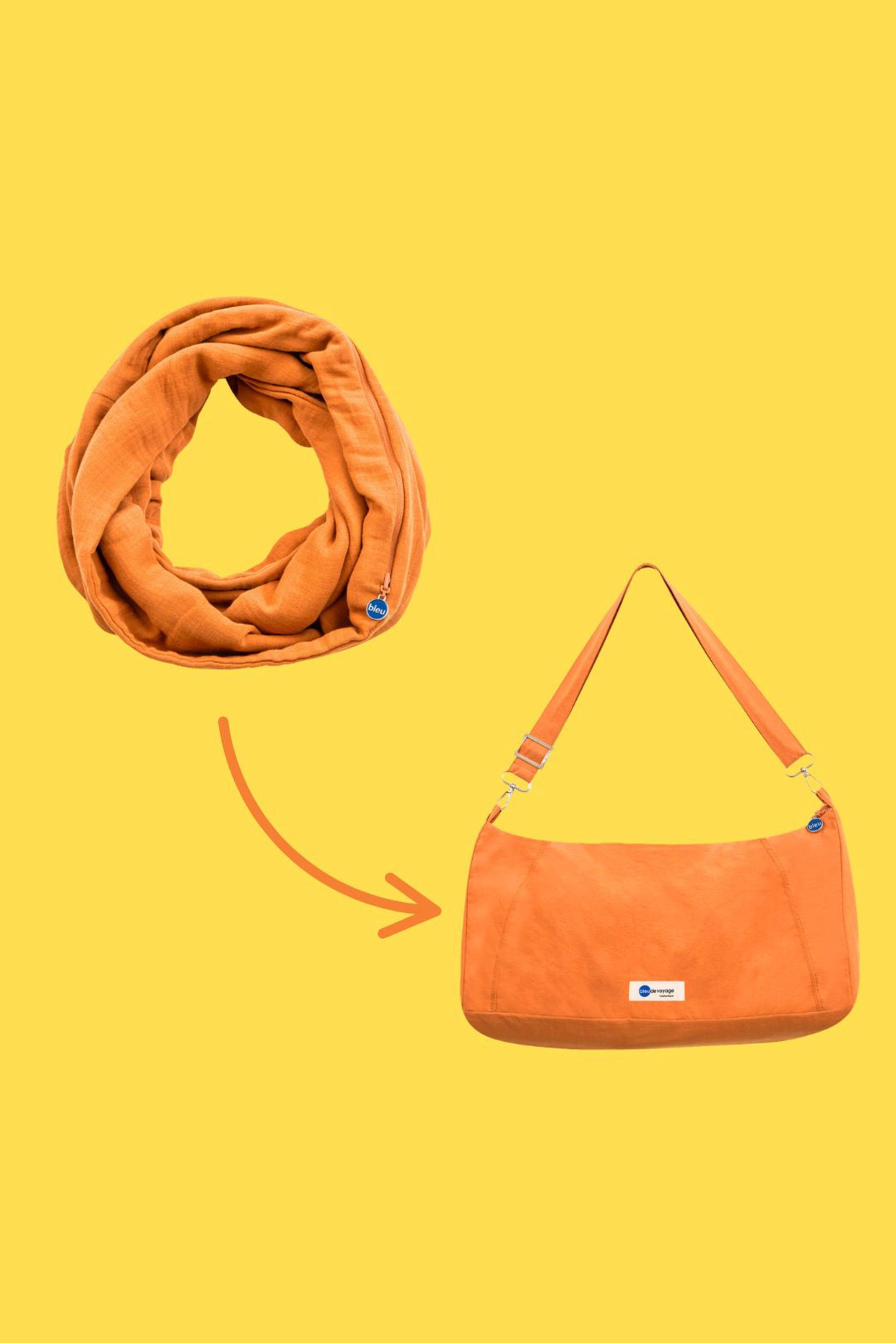 Chèche/Besace Mexico Camel