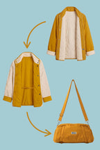 Veste/Sac week-end Rome Curry