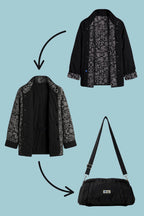 Veste/Sac week-end Séville Caviar