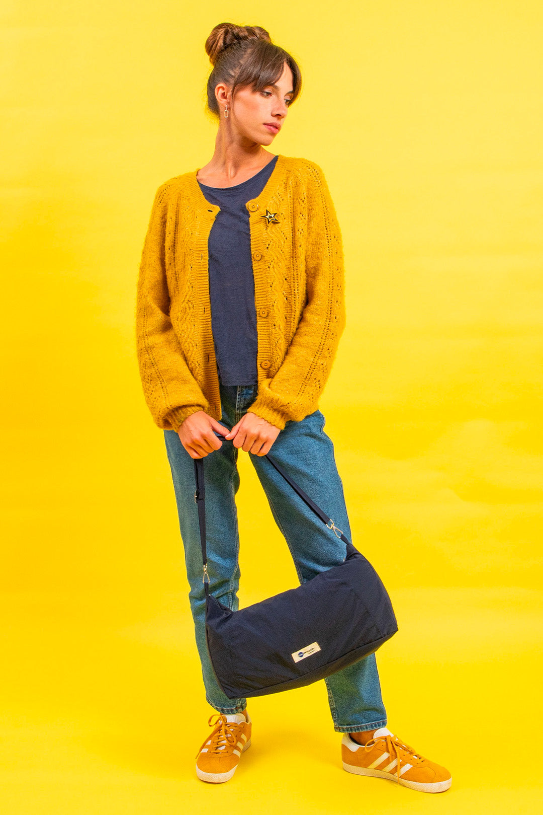 Chèche/Besace Mexico Nuit