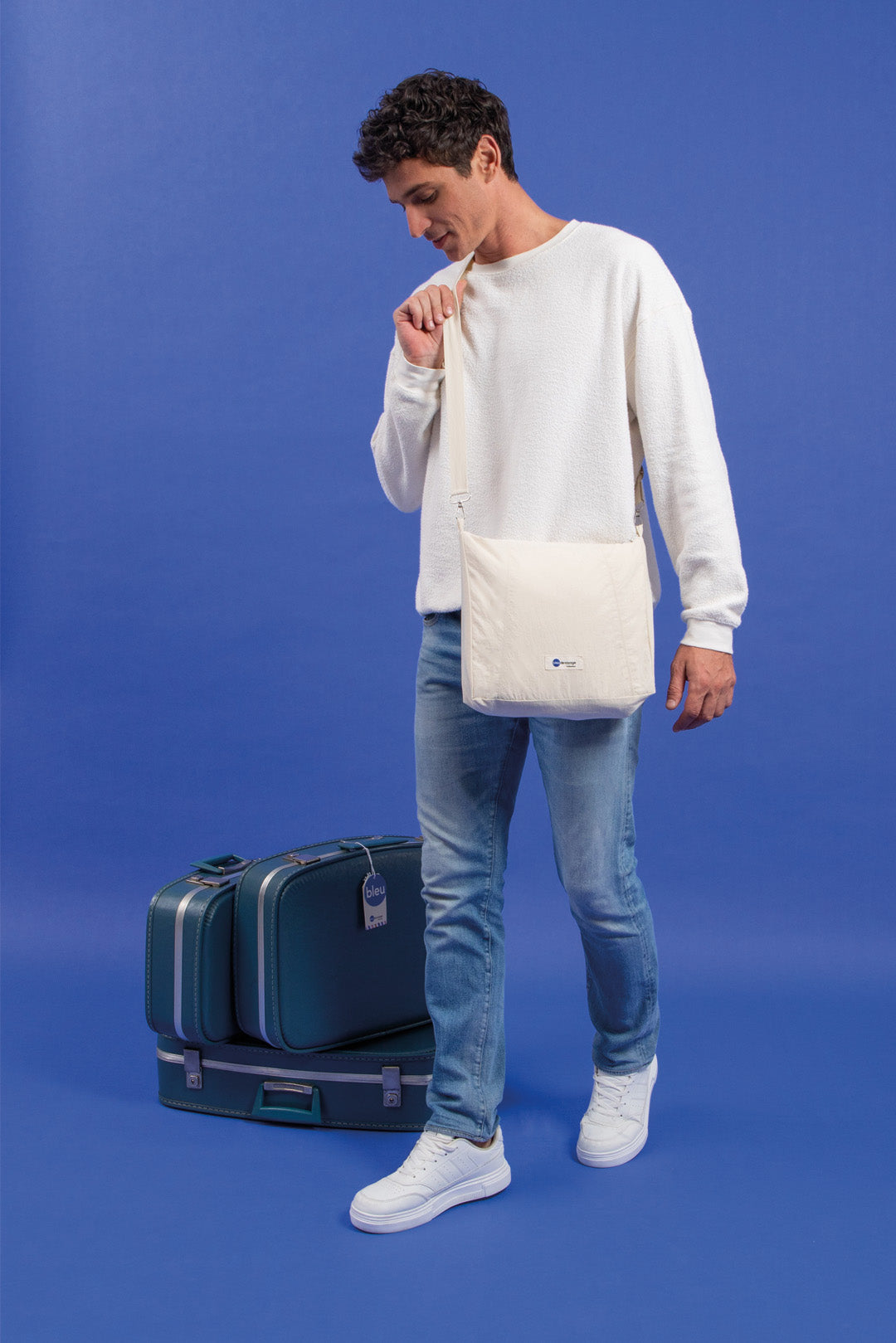 Écharpe/Sacoche Newyork Grey