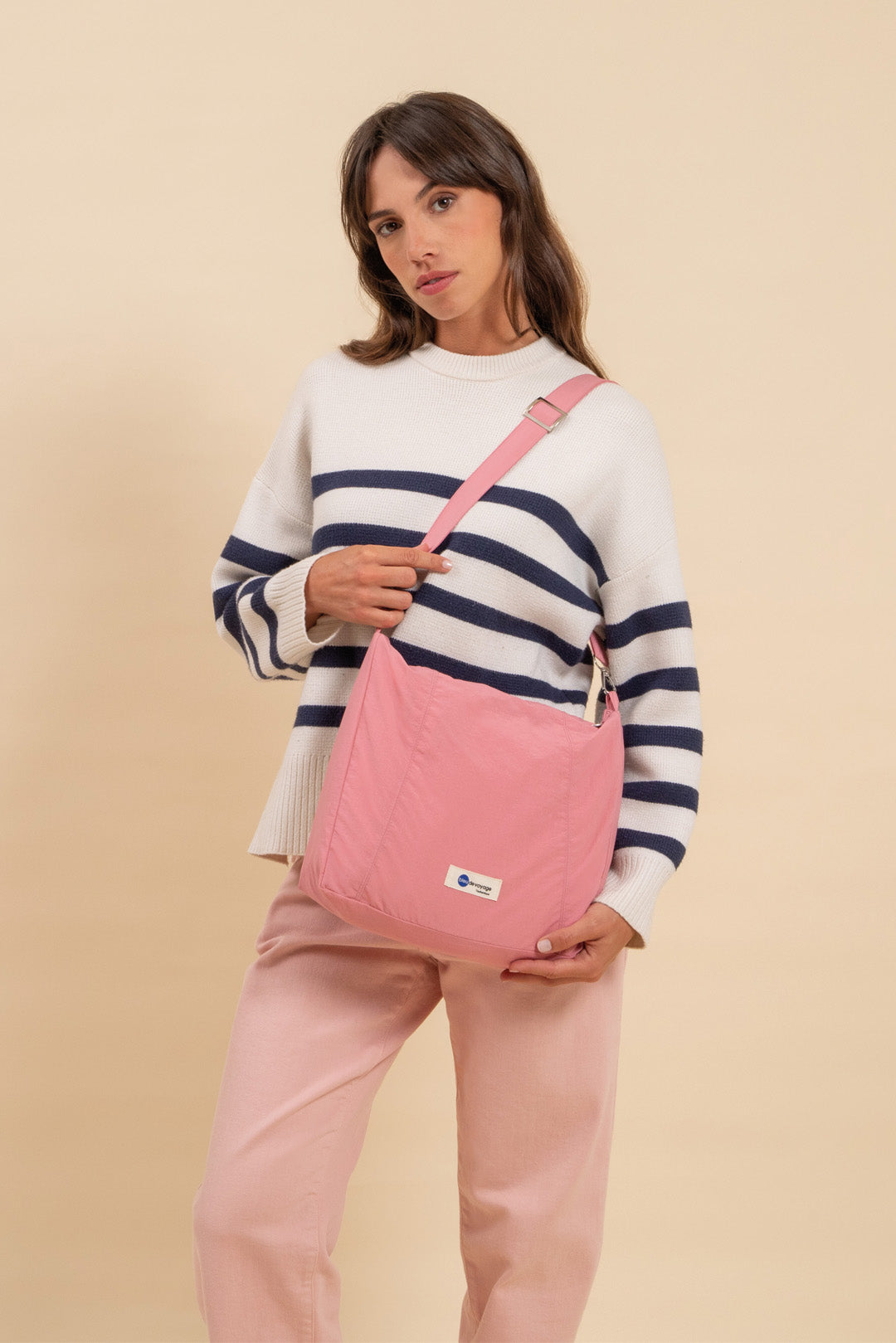 Écharpe/Sacoche Londres Blush