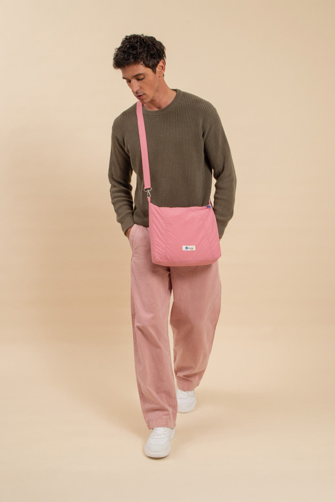 Écharpe/Sacoche Londres Blush