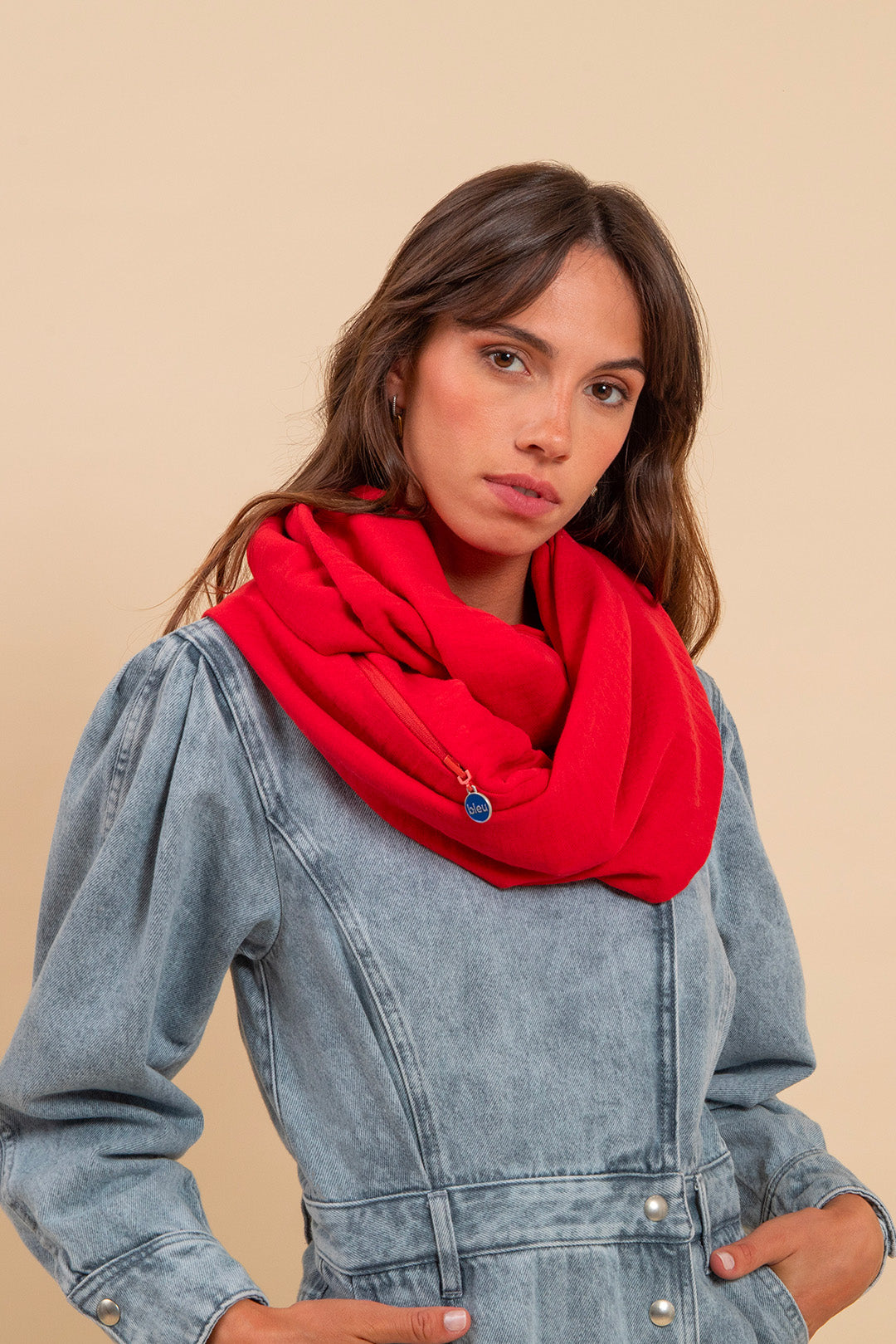 Chèche/Besace Mexico Ruby