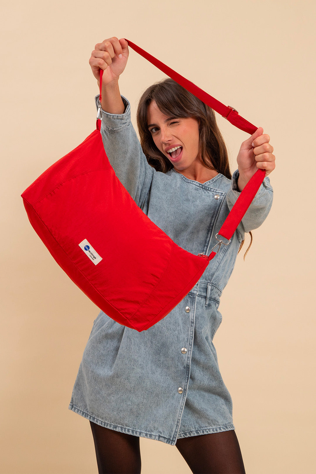 Chèche/Besace Mexico Ruby