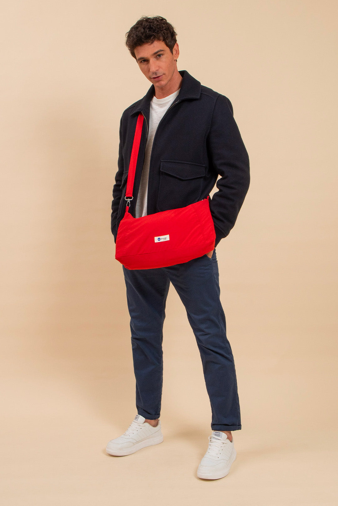 Chèche/Besace Mexico Ruby