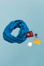 Chèche/Besace Mexico Indigo