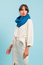 Chèche/Besace Mexico Indigo