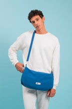 Chèche/Besace Mexico Indigo