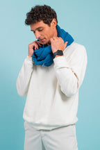 Chèche/Besace Mexico Indigo