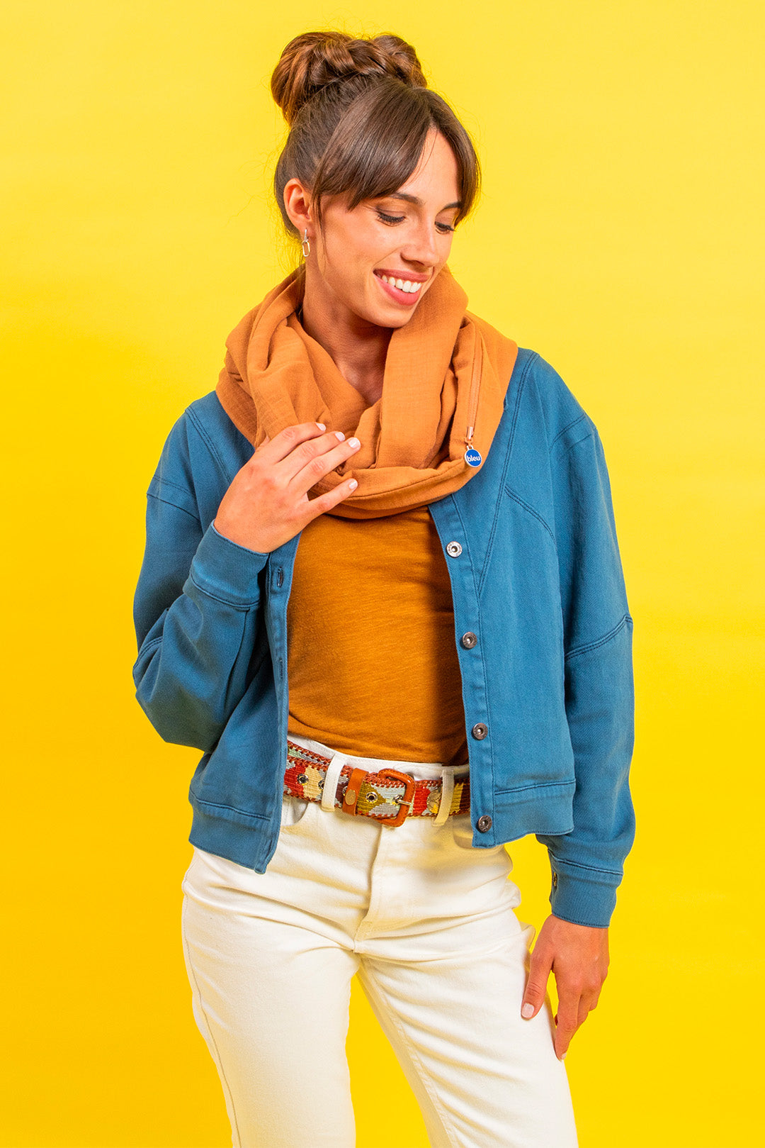 Chèche/Besace Mexico Camel