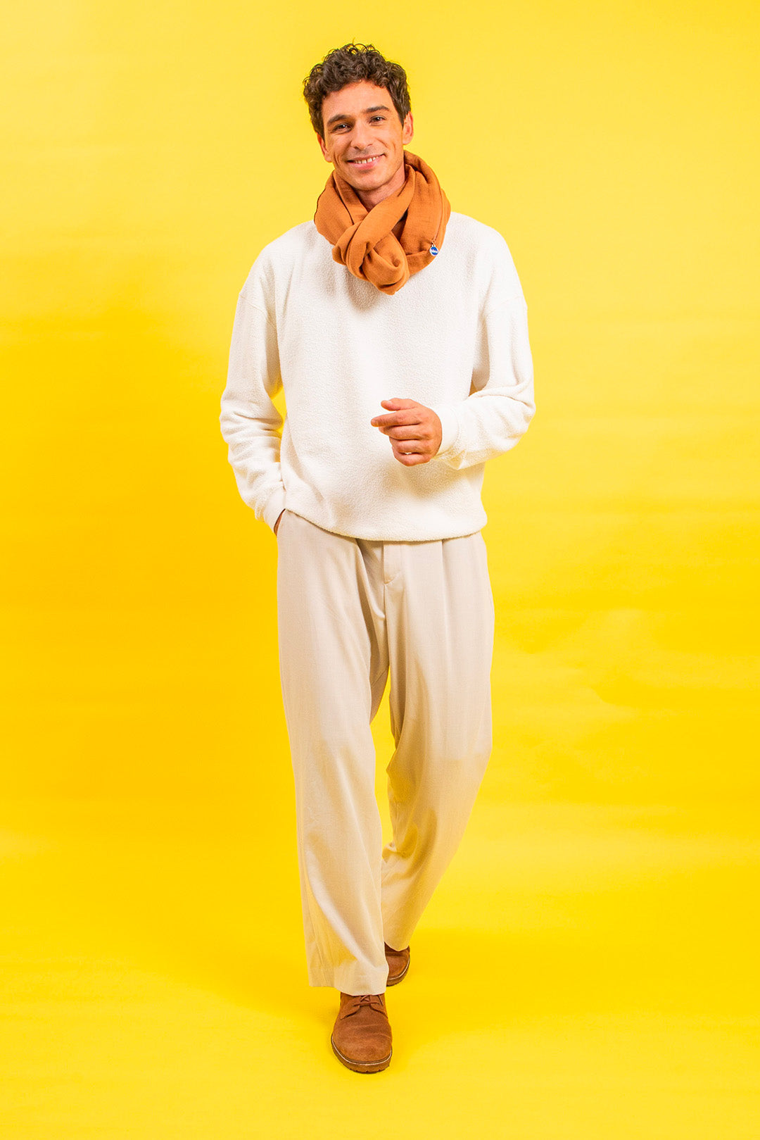 Chèche/Besace Mexico Camel