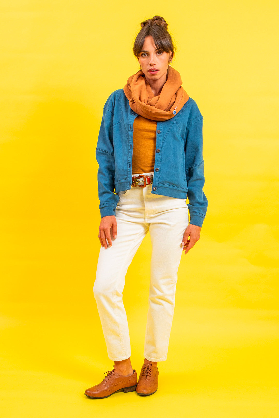 Chèche/Besace Mexico Camel