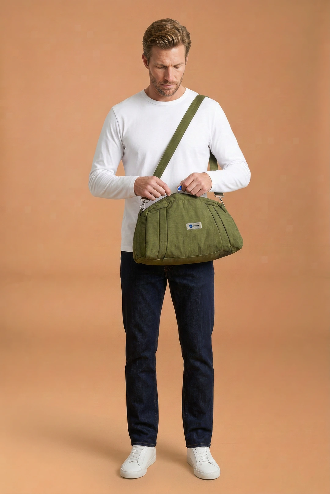 Veste/Sac week-end Rome Olive