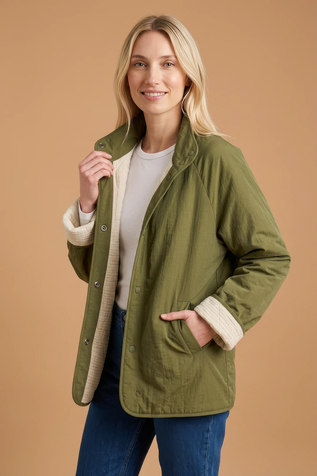 Veste/Sac week-end Rome Olive