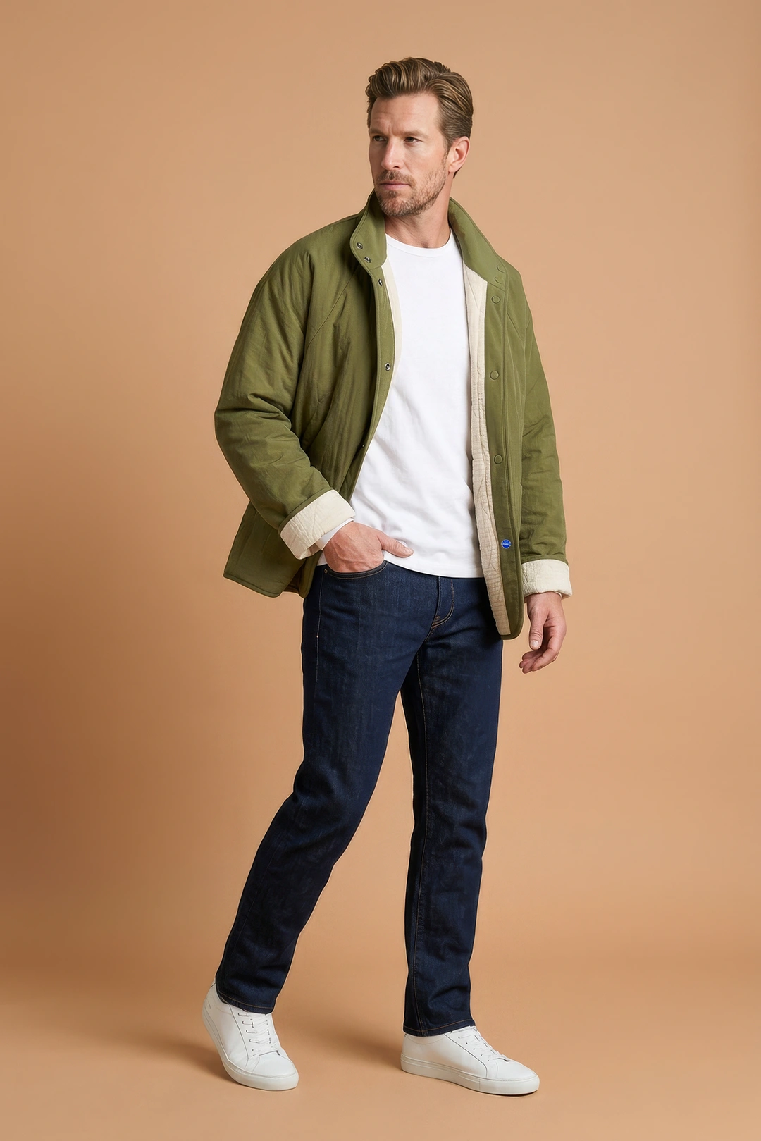 Veste/Sac week-end Rome Olive